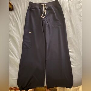 Figs High Waisted Isabel Wide Leg Scrub Pant